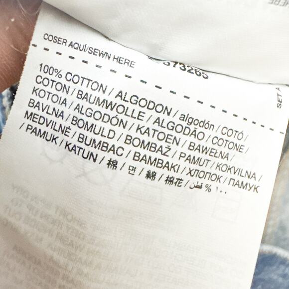 MNG Denim Long Midi Dark Wash Denim Jean Skirt Size Large - Picture 4 of 5